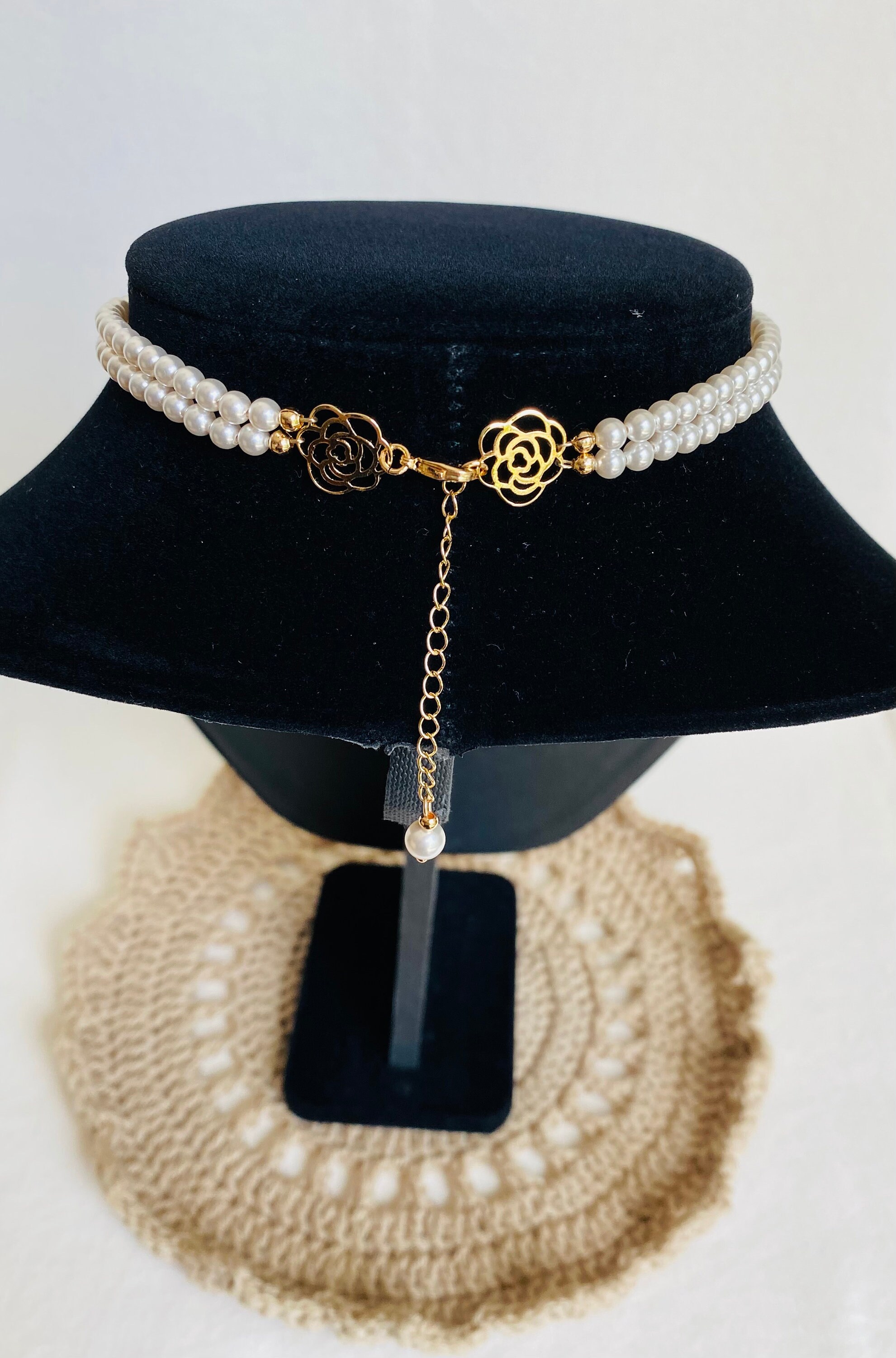 Handmade choker necklace best sale