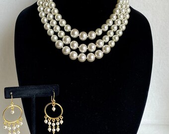 【TATIANA】Ribbon Candy Pearl Necklace MUSINSA | TATIANA Romantic Pearl Ribbon Necklace NZ2076