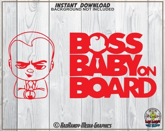 Download Boss baby svg | Etsy