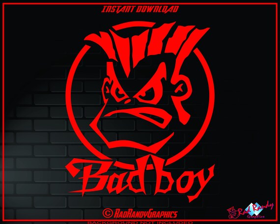 Download Items similar to Bad Boy, Cut File, EPS, SVG, PNG, Vector on Etsy