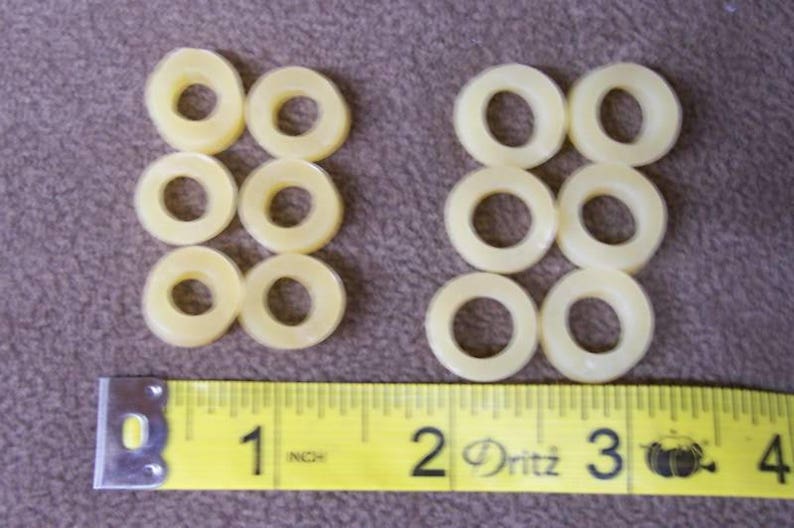 Set 3 REPAIR Rubber Bands for Restringing 20 Inch CISSY Doll's Head