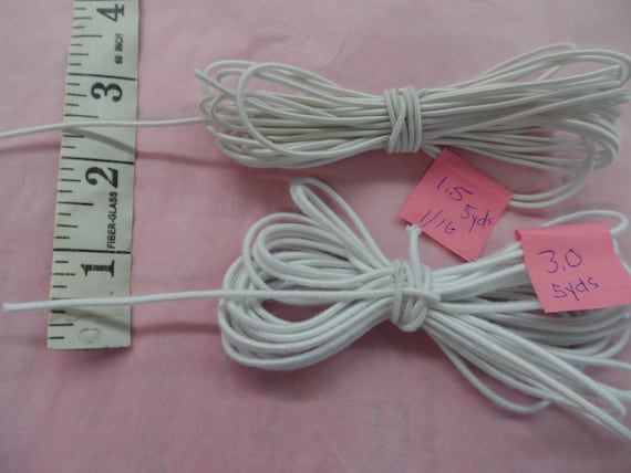 10 Yards Of Doll Stringing Elastic Bungee Cord 3MM 8/" to 12” Alexander Ginny USA