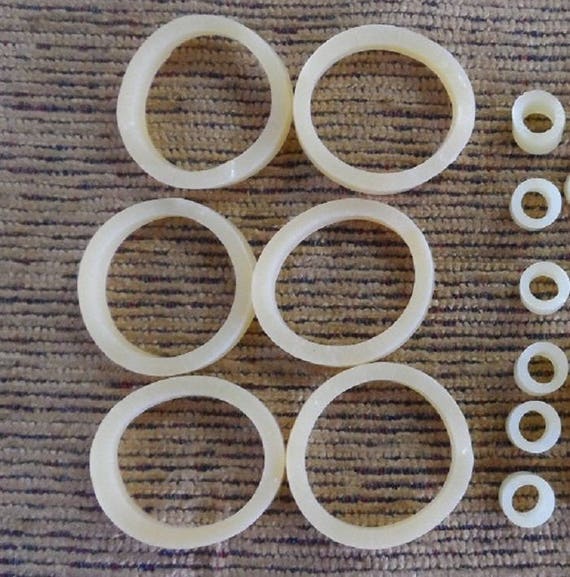 SET of 12 DOLL REPAIR RUBBER BANDS FOR RESTRINGING 8-12/" DOLLS