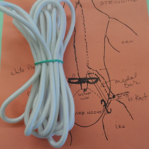 Patti Playpal Elastic Cord to String Patty Dolls W/diagram Etsy