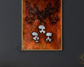 Mayhem Digital Print | Pobierz Black Metal Dark Art |