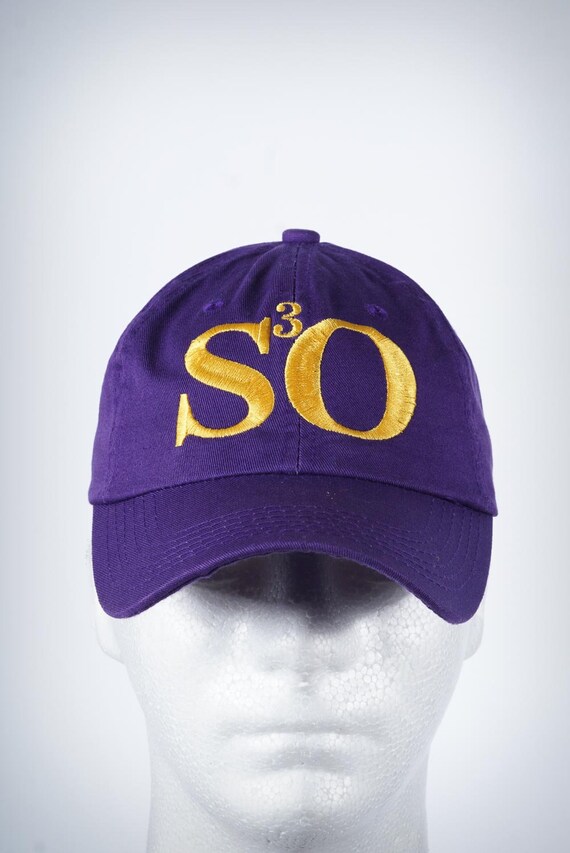 purple polo hat