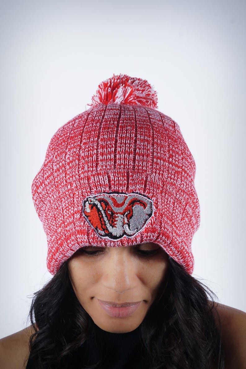 Delta Sigma Theta Winter Pom Pom Knit Beanie Hat