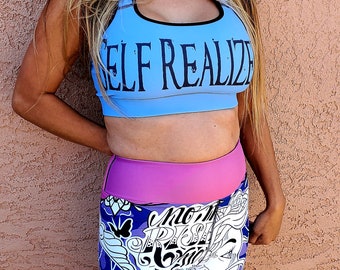 Self Realized LT Blue Sports bra