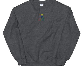 [ PUNCHLINE]★24FW★ROSE NUMBER LUNADYEING SWEATSHIRTS Embroidered SZA CTRL Unisex Sweatshirt - Etsy