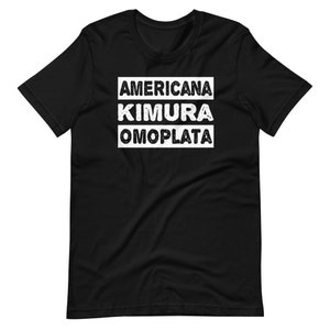 Jiu jitsu T-Shirt - Americana, Kimura, Omoplata Arm locks