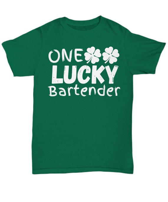 American Flag Shamrock Bartender St Patrick's Day T-Shirt American Flag Shamrock Bartender St Patrick's Day T-Shirt