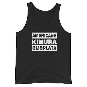 Jiu jitsu Tank Top  - Americana, Kimura, Omoplata Arm locks