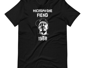 Microphone Fiend 1986 Old School Hip Hop Rakim Shirt