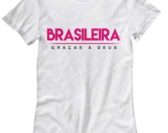 Brazilian - Thank God Women's Tee ( Brasileiro - Graças a Deus camisa )