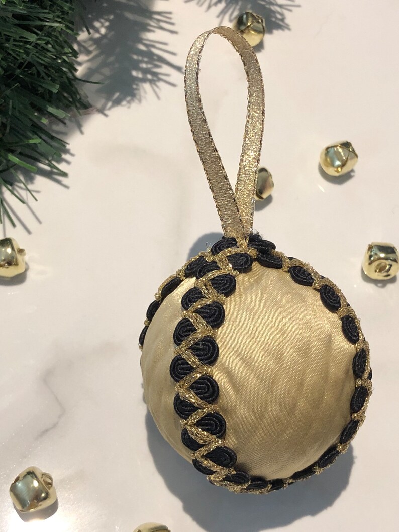 Gold and Black Christmas Ornaments Bulbs Etsy Canada