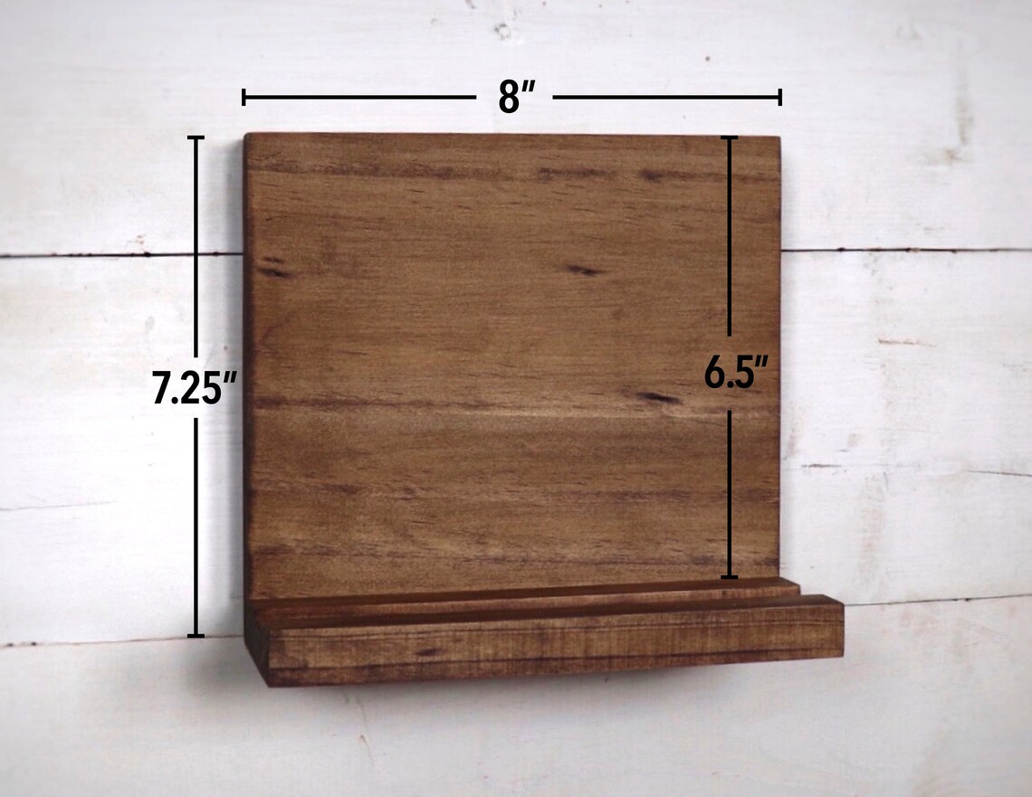 Cell Phone Stand Wall Mount Tablet Holder Hanging Shelf Etsy