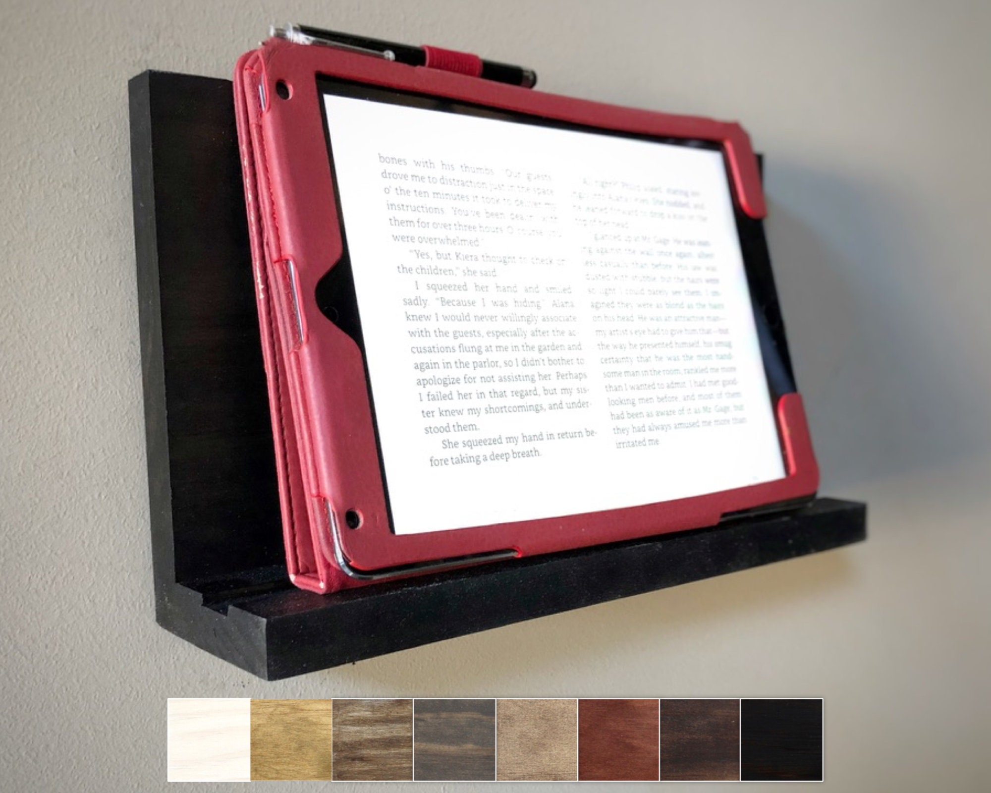 Tablet Stand Wall Mount / Ipad Holder Tablet Holder Tablet Etsy Australia