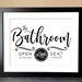 Farmhouse Bathroom Sign Printable Funny Bathroom Printable - Etsy