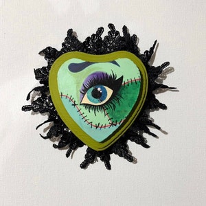 Sewn and stitched” original painting