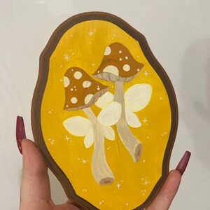 Gemini mushroom painting