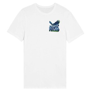 Spirit Filled Poly Cotton White Tee - Slim Fit Women&#39;s T-Shirt - Comfortable & Stylish!
