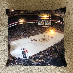 LED Pillow - TD Garden, Boston Bruins - Light Up Pillow, Night Light, night lamp, great unique gift!