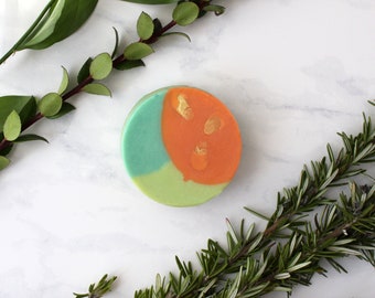 Mango Handmade Soap, Cold Process Soap, Vegan Soap Bar, Cold Process Soap