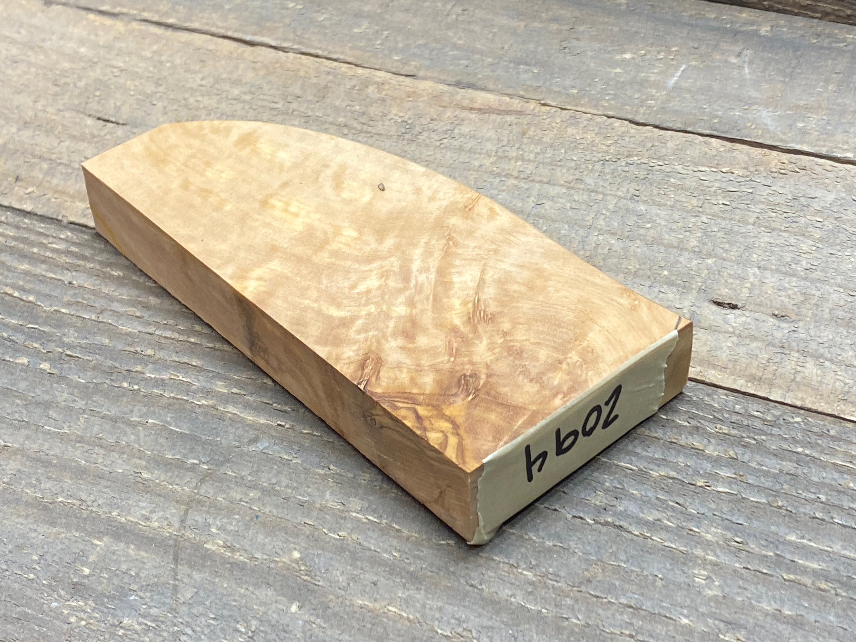 Olive Wood Knife Block 2094 Etsy