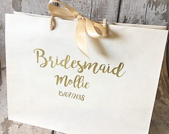 Bridesmaid Gift Bag Proposal Wedding Maid Of Honour Mother The Bride Father Bridesmaid Gift Bag Proposal Wedding Maid Of Honour Mother The Bride Father