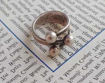 Anna Greta Eker Buzz Ring for Norway Plus Inside Gilded Modernist