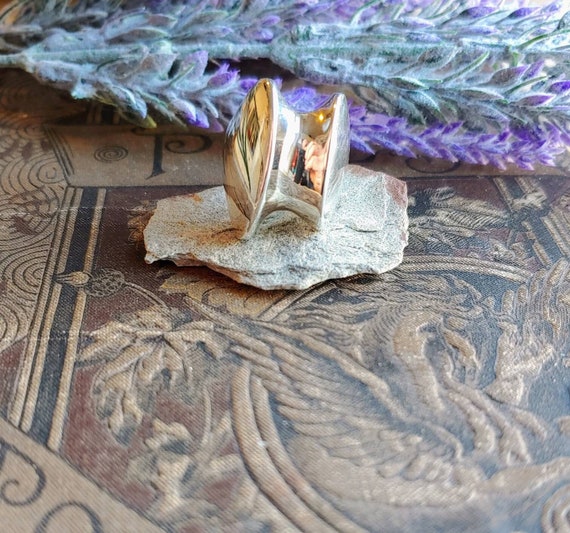 Vintage Georg Jensen Sterling Silver Ring #140- Modernist