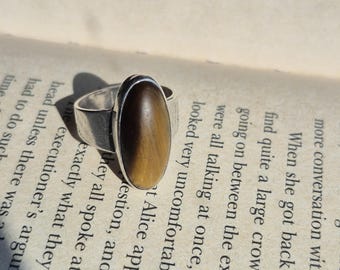 Niels Erik From Vintage Denmark Modernist Tigers Eye Concentric