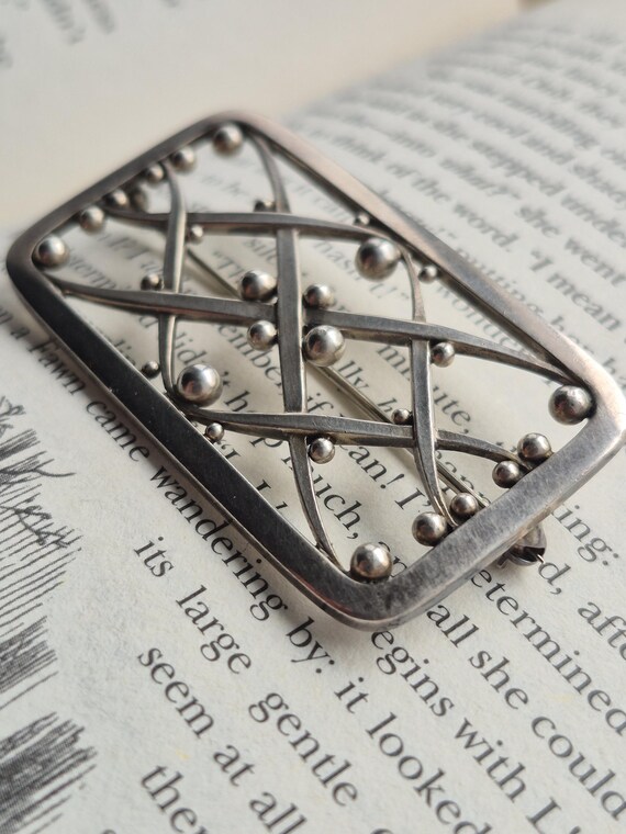 ヴィンテージ ジョージ ジェンセン シルバー ブローチ #266