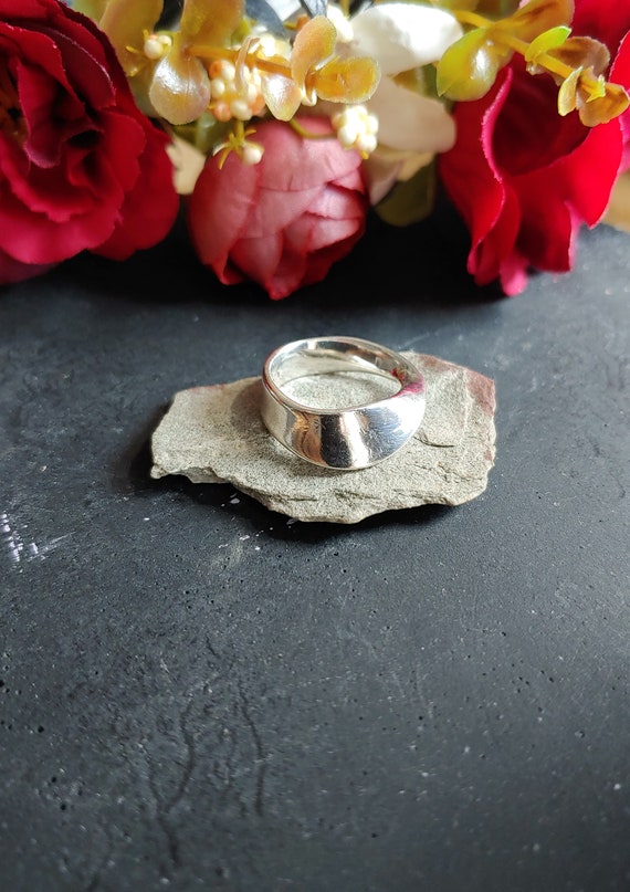 Vintage Georg Jensen Sterling Silver MÖBIUS Ring … - image 10