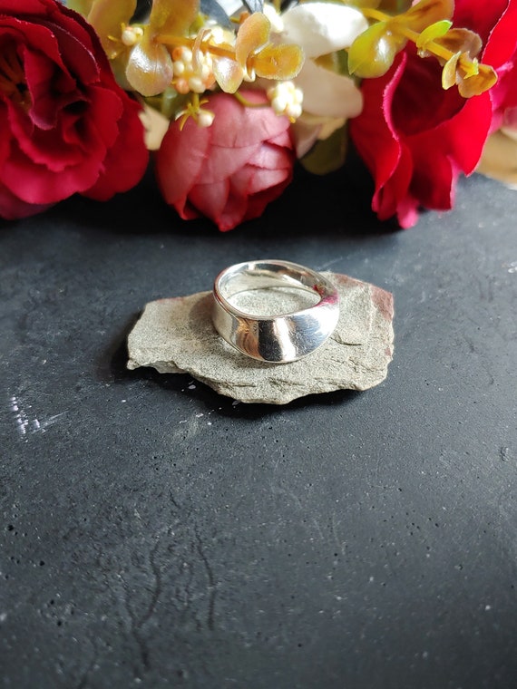 Vintage Georg Jensen Sterling Silver MÖBIUS Ring … - image 1