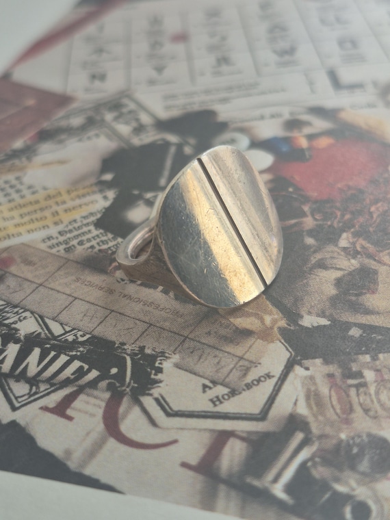 Vintage Georg Jensen silver ring #101 | Denmark Silver | Denmark silver ring | Designed by Nanna Ditzel | Danish Modernist silver ring