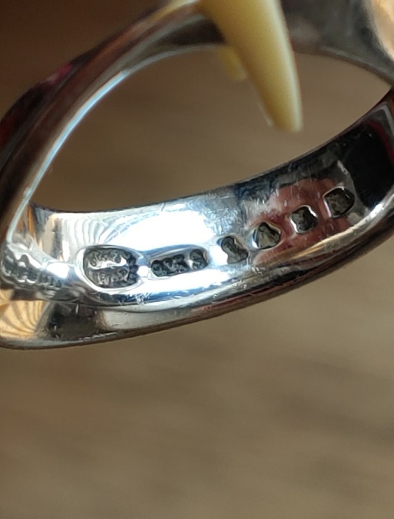 Vintage Georg Jensen Sterling Silver MÖBIUS Ring … - image 4