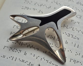 Vintage GEORG JENSEN #325 Sterling Silver 925s Brooch Denmark by