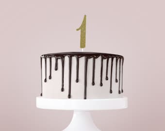 1 Cake Topper, 1st Birthday Cake Topper, Glitter Topper, First Birthday Cake Smash, Number One Birthday Cake Sign, Big One Cake Topper