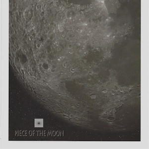Actual MOON ROCK lunar meteorite, Not NASA, Apollo 11 or Neil Armstrong related