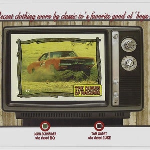 Los DUKES de HAZZARD actores ropa reciente usada por John Schneider, Tom Wopat