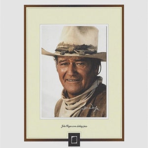 JOHN WAYNE persönliches Worn CLOTHING Piece Reststück Swatch Relikt