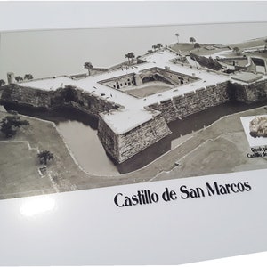 Pièce de pierre de Castillo de San Marcos, St. Augustine, FL. Des travaux de réparation des années 1960. image 1