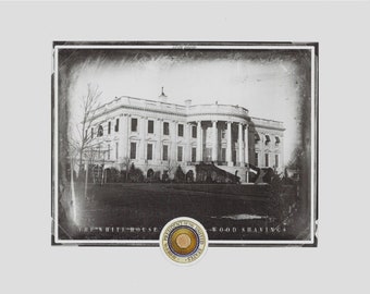 WHITE HOUSE copeaux de BOIS réels, relique, partie, pièce, maison du président, Washington D.C, 8 « x 10 »
