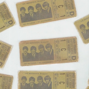 Ein BEATLES Konzert REPRODUKTION/Replikat Shea Stadion August 23, 1966