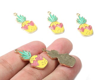 Alloy Pineapple Charms - Zinc Alloy Pineapple Earrings