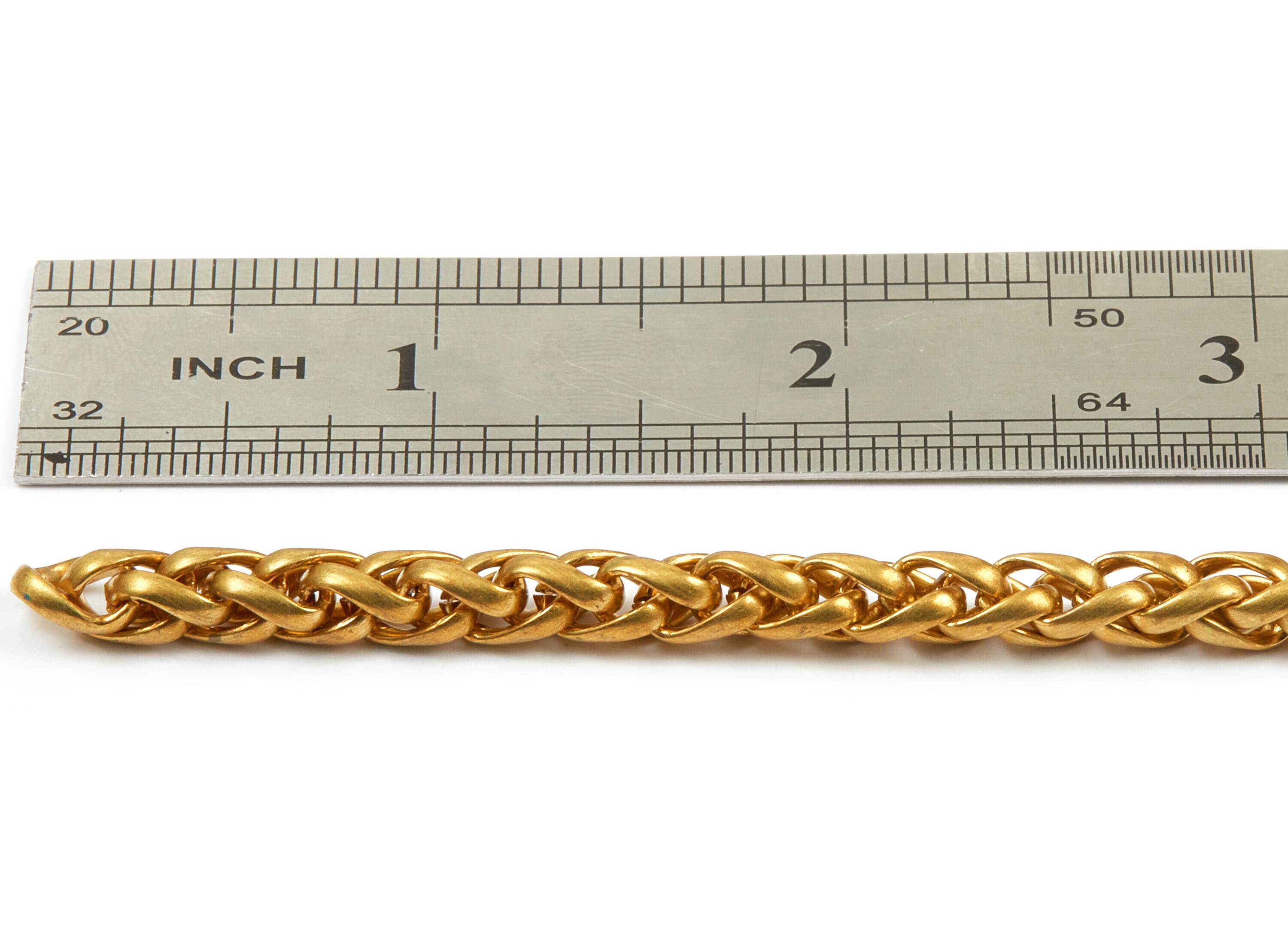 Wheat Chain Raw Brass Wheat Chain Jewellery Making Etsy