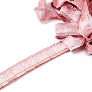 1 feet Tassel Fringe Trim - Chainette Fringe - Cotton Tassel Trim - Dress Fringing Tassels - Jewelry Accessories - 25x2.5mm - RS1031
