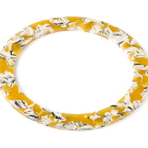 Acetate Hoop Charms - Hoop Earrings - Circle Pendant - Earring Findings - Jewellery Supply - Color Code: A14 - 83.2x83.2x2.55mm - AC1616-A14