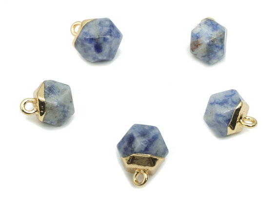小物 t.m Pdt-895-g/2pcs/mini Ribbon Charm With CZ/ 9mm X 10mm/gold